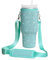FLWVOG Bling Stanley Cup Bag, Stanley Purse Water Bottle Carrier with Strap Stanley Cup Holder with Phone Pocket for Stanley 40 oz (Green)