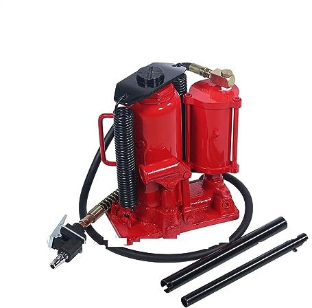 USKI Cric de Voiture Cric de Bouteille hydraulique à Air 12 tonnes, Outil de Service de Voiture, vérin pneumatique for Changement de Pneu de véhicule, Levage, réparation autoe, 1005002641837981
