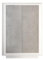 möbelando Highboard >Siena< 6 Böden, Soft-Close, Weiss Lack matt, Beton-Optik -106x171x40cm B/H/T