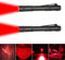 LIAISIMI lampe de poche rouge Mini lampe de poche LED rouge avec pince à stylo lampe de poche étanche lampe de poche rouge 13cm pour l'observation des étoiles, vision nocturne (2 Pack)
