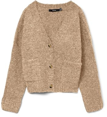 VERO MODA Vmingrid Ls V-Neck Cardigan Boo
