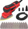 Exzenterschleifer 350 W bürstenloser Motor 3,0 mm Schleifhub, geringe Vibration, 10.000 U/min für die Holzbearbeitung und Polieren, mit 12 Schleifpapieren