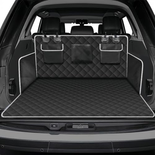Velquioxyn Kofferraumschutz für Hunde für Skoda Octavia 4 RS/Combi 2023 2024 2025, Kofferraumschutz mit Ladekantenschutz Auto Kofferraum Schutzmatte(Bla-ck)