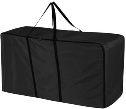 SheerFaring Hay Bale Carrier Bag with Zipper for Livestock, Black