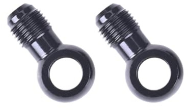 AN6 Hose End Swivel Fitting Adapter to Banjo 12mm Diameter 6AN Compatible with Automotive Applications