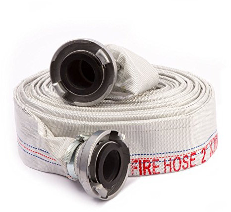 30m Bauschlauch 2 Feuerwehrschlauch C-Storz Schlauch Industrieschlauch (NW30)