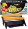 YELLOW YETI CLT-K4072S (1500 Seiten) 2 Schwarz Premium Toner kompatibel für Samsung CLP-320 CLP-320N CLP-325 CLP-325N CLP-325W CLX-3180FN CLX-3185FN CLX-3185FW CLX-3185N CLX-3185W