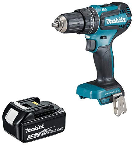 MAKITA DHP485Z 18V LXT BRUSHLESS 2-Speed Combi Drill 1 x 3Ah Battery