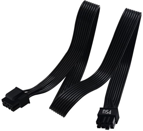COMeap CPU 8 Pin Stecker auf CPU 8 Pin (4+4 abnehmbar) Stecker EPS-12V Motherboard Power Adapter Kabel für Corsair Modular Power Supply 63cm
