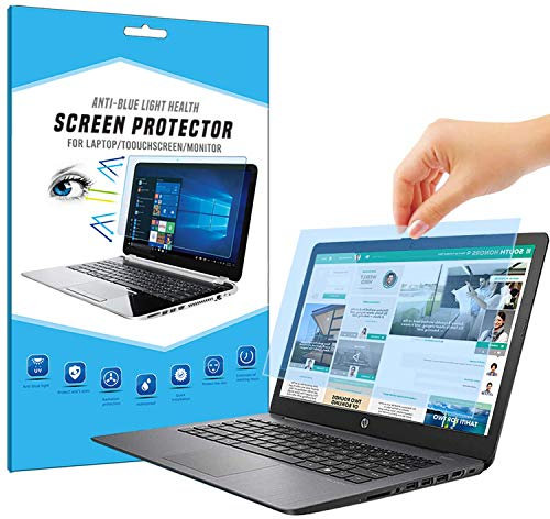 FiiMoo Abnehmbarer 14 Zoll Laptop Anti Blue Screen Protector, Premium Anti Blaulichtfilter, Blendschutzfolie Augenschutz Displayschutzfolie für 14 Display 16: 9-Removable