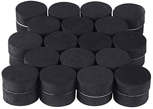 Gcroet 24 pc Pot Feet - Natural Rubber Flower Pot Mat | Invisible Plant Pot Risers for Outdoor Plants