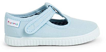 Pisamonas Pepitos Niños Cinta Adhesiva Tipo Zapatilla Talla 27 Color Celeste