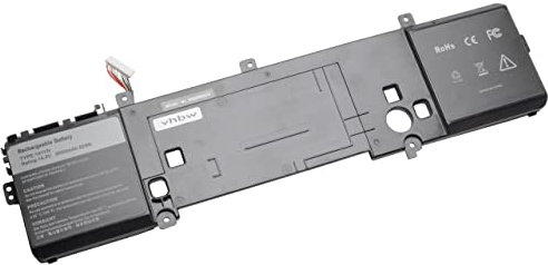 vhbw 1x batteria compatibile con Dell Alienware AW17R3-8342SLV notebook (6000mAh, 14,8V, Li-Ion)