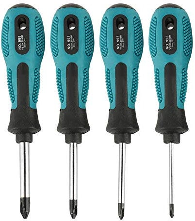 Cacciaviti Phillips 4PCS, Set di cacciaviti a Tre Ali, cacciavite Magnetico con Punta a Y, 3mm/4mm/5mm/6mm