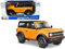Maisto Ford Bronco Badlands (2020): Modellauto im Maßstab 1:24, Türen beweglich, ca. 20 cm, Gelb (31530)