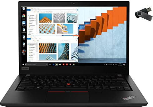 Lenovo ThinkPad T14 Gen 2 2022 Ordinateur portable professionnel 14 FHD IPS (1920 x 1080), Intel i5-1135G7, 16 Go de RAM, SSD NVMe 512G, KYB rétroéclairé, lecteur d'empreintes digitales, Windows