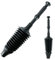 ZENO Powerful Toilet Plunger | Toilet Unblocker | Plunger Toilet Unblocker | Toilet Plungers for Unblocking | Toilet Unblocker Heavy Duty | 8x More Power Than Other Plungers | Easily Unblock Toilets