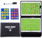 Taktiktafel Fußball Zubehör, Tragbar Trainer Taktikmappe Fußball Coachen Trainer Taktikfolie Fussball Basketball Faltbares Fußball Magnetic Taktikbrett Coach Board mit Marker Stift Radiergummi