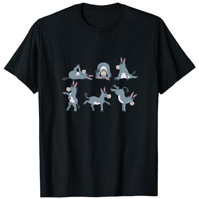 Yoga Esel Meditation Esel macht Yoga Übungen T-Shirt