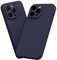 AKABEILA Case for iPhone 13 Mini Case 5.4 Inch Liquid Silicone Slim Silky Soft Touch TPU Shockproof Case Cover with Anti-Scratch Microfiber Lining Midnight Blue