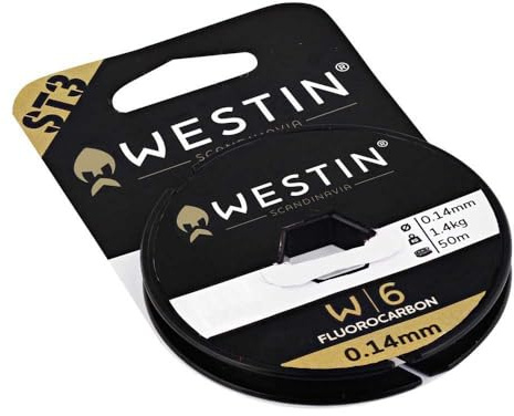 Westin W6 ST5 Fluorocarbon Clear - 50m Fluorocarbonschnur