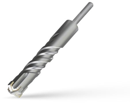 CSOOM SDS Plus - Broca profesional para hormigón, 28 x 210 mm, ideal para taladrar en piedra, hormigón, piedra natural, pared de ladrillo