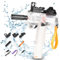 Wasserpistole Spielzeug,Wasserpistole Elektrisch,Elektrisch Automatische Wasserpistole Große Reichweite Wasserspritzpistole für Kinder Erwachsene Outdoor,Strand,Pool,Party