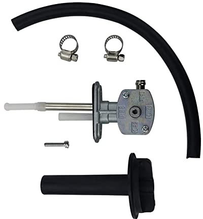 Yheonver Robinet de carburant et levier pour ATV Grizzly 350 660 Bruin 350 YFM350 YFM660 5KM-24500-10-00
