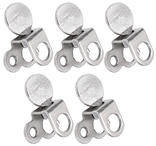 5Pcs Sewing Machine Needle Clamps Stainless Steel Needle Clamp Steel Sewing Machine Replacement Part Accessory Fixed Replacement Collet Holder