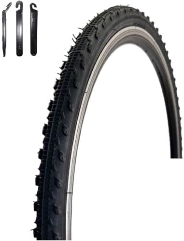 1 x VEE Rubber V185 28 Fahrradreifen Schwarz 37-622 (28 x 1,40) inkl. Reifenheber