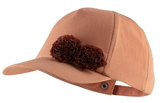 Sterntaler Basecap Blumen - Mädchen Schirmmütze mit Blütenrüsche - Sommer Baseball Cap mit Metallschließe zur Größenregulierung - sportive Baby und Kinder Schirmkappe