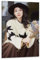 XSQING Zhang Ziyi Poster, berühmte Schauspielerin, Poster, Kunstdruck, Wandfoto, Malerei, Poster, hängendes Bild, Familiendekoration, 40 x 60 cm