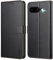 Ganbary Handyhülle für Google Pixel 9a 5G Hülle, Premium Leder Klapphülle [Kartenschlitzen] [Magnetverschluss] [Standfunktion] kompatibel mit Google Pixel 9a 5G Schutzhülle, Schwarz