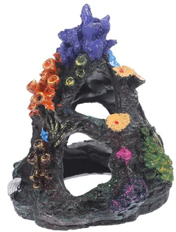 YARNOW Fish Tank Landscaping Aquarium Ornaments Fish Tank Pond Aquarium Gravel Fish Tank Decor Fountain Bubble Vacuum Coral Aquarium Lights Water Aquarium Air Pump Chiller Sea Resin
