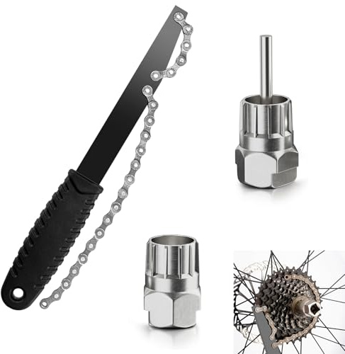 XINSUO Outils pour Fouet de Chaîne de Vélo, 3 Pièces