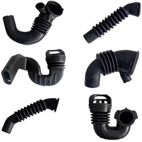 1 pz compatibile con tubo flessibile in gomma a soffietto for lavatrice a tamburo LG, collegamento pompa di scarico, tubo flessibile di ingresso MAR 4738EN(A)