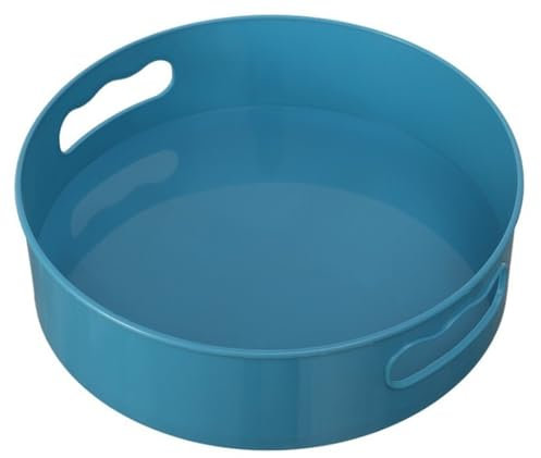 ETZRYSYB Frutero giratorio de 360 grados, bandeja giratoria para cocina, recipientes de almacenamiento antideslizantes para baño
