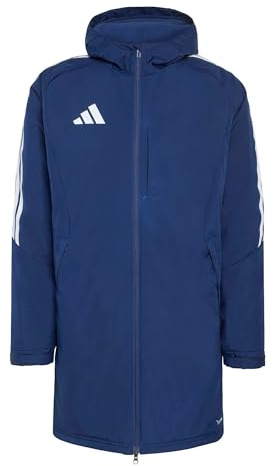 adidas Herren Tiro 26 Stadium Parka Coat, team navy blue 2/white, XXL