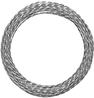 Vaessen Creative Basteldraht und Schmuckdraht 30 m x 2 mm Anthracite (Grau) – Flexibler Draht mit Diamantschliff Aufdruck zum Basteln für Blumenkranz, Scmuckherstellung und Modellbau