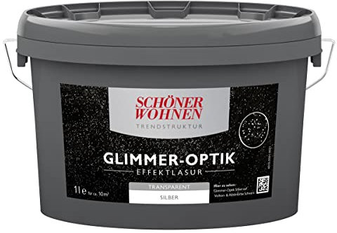 Glimmer-Optik Effektlasur Schöner Wohnen Kupfer 1 l