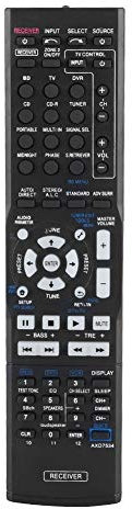 Remote Control, Universal, for Pioneer AV Receiver VSX-519V-K AXD7534, High Sensitivity, Easy to Use, Low power consumption, Replacement Remote, Long Distances Control, Comfortable to Hold, Black
