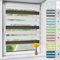 Vkele Doppelrollo Klemmfix ohne Bohren, 85x220cm(BxH) Weiß-Beige-Braun, Duo Rollos für Fenster und Tür mit Klämmträger, Fensterrollo lichtdurchlässig und verdunkelnd, Seitenzugrollo Wandmontage