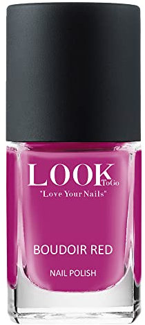 Look To Go • veganer Nagellack • BOUDOIR RED • 21-free & PETA approved • Made in Germany • 12ml