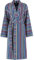 Cawö Home Bademantel Damen Kimono Streifen 3343 blau-Multicolor - 12 XL
