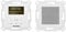 TechniSat DIGITRADIO UP 55 – Radio DAB+ da incasso per installazione flessibile (FM, Bluetooth, display OLED dimmerabile, sveglia, sleep timer, 2W, Made in Germany) cover frontale RAL 9016, bianco