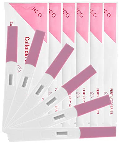 LAOYE 6er Schwangerschaftstest Frühtest 10 miu/ml Schnell HCG-Urintest Zuverlässiger Schwangerschaftstest - SS Test Frühschwangerschaftstest Ultra Früh