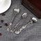 Cuillères à café, Vintage Style Couverts Cuillère à café Cuillères à thé Cuillère en Argent Antique Vintage Cuisine Vaisselle N café Dessert Cuillère à café