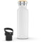 Daikoku Botella Agua Acero Inoxidable - 500ml - Botella Térmica - Bebidas Frías 24 Horas y Calientes 12 Horas - Botella Agua Antigoteo - Doble Pared Libre de BPA - Cantimplora Termica - Blanco