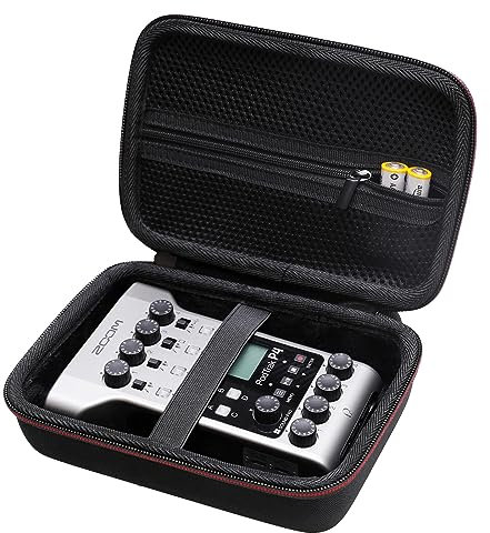 LTGEM Hartschalen-Reiseetui, kompatibel mit Zoom PodTrak P4 Podcast-Recorder