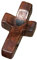 Wooden Crucifix Comfort Holding Cross Pocket Small Size Handheld Christian Prayer Cross Stress Relief Encouragement Gift Prayer Toy